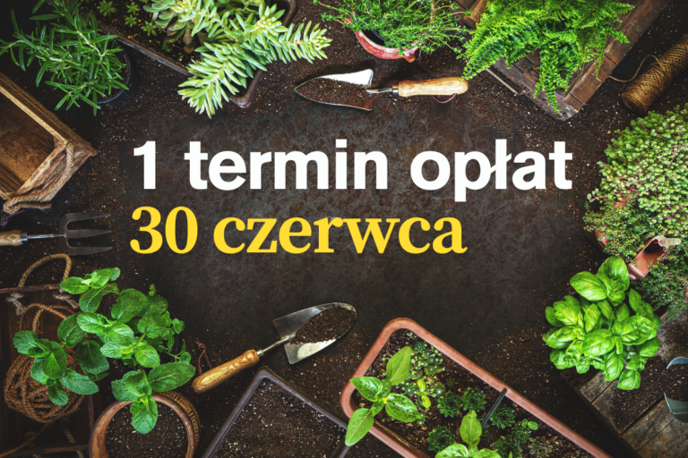 ⏰ Przypomnienie: Termin opłacenia należności za działki mija 30 czerwca!
