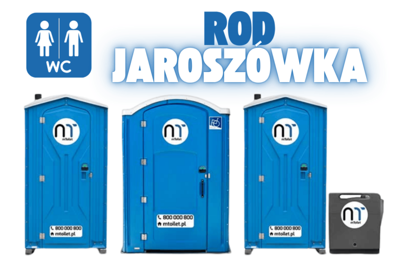 🟢 Toalety przenośne (mToilet) na ogrodzie ROD Jaroszówka – okres próbny